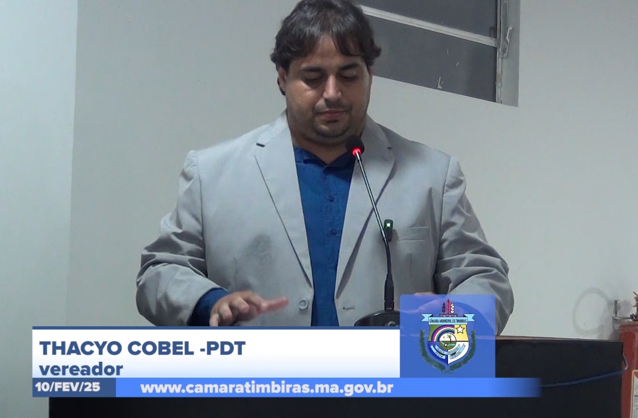 10/02: Vereador Thacyo Cobel explica resposta da procuradoria sobre reajuste dos professores em Timbiras