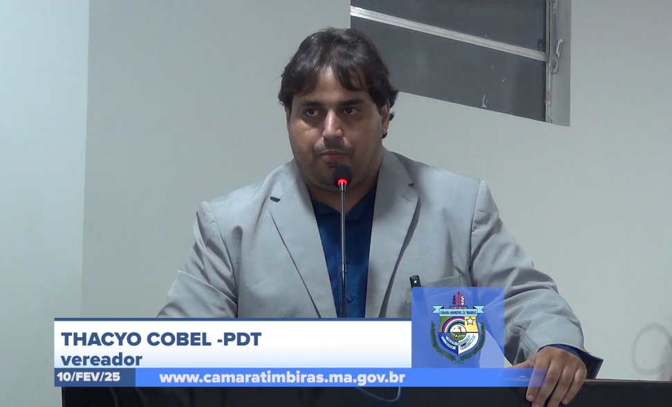 10/02: Vereador Thacyo Cobel solicita ampliação e reforma de escola no povoado Bacaba