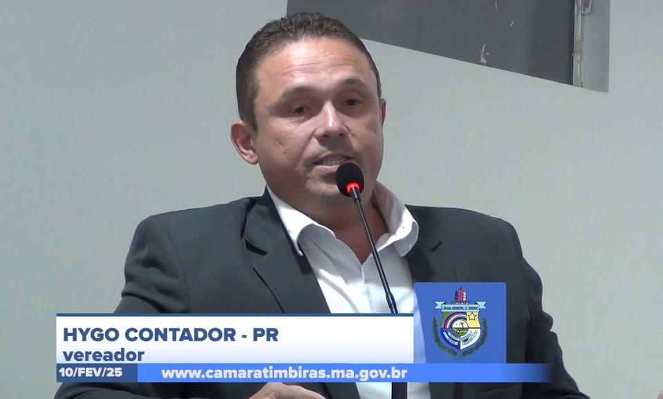 10/02: Vereador Hygo Contador cobra transparência em folha de pagamento e recursos do FUNDEB em Timbiras