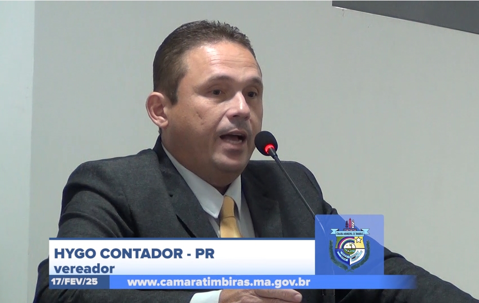 17/02: Vereador Hygo Contador solicita transparência no Instituto de Previdência e fiscalização da merenda escolar