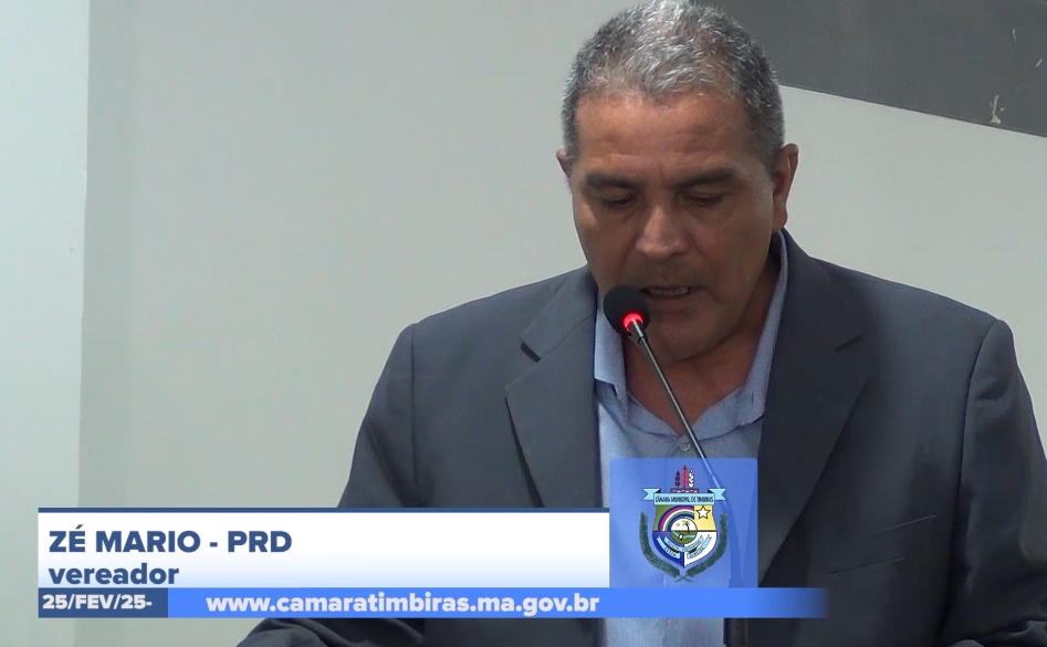 24/02: Vereador Zé Mário rebate fake news e destaca conquista de energia para povoados de Timbiras