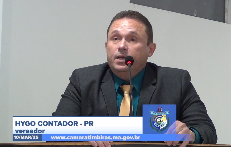 10/03: Vereador Hygo Contador solicita explicações sobre obra de creche paralisada em Timbiras